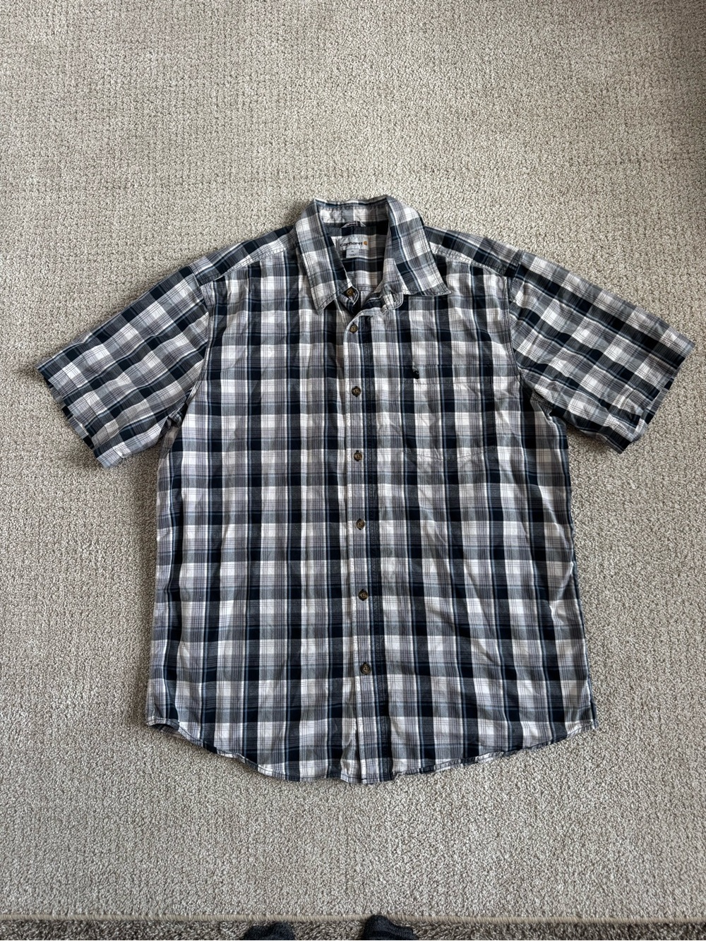 Carhartt relaxed fit short sleeve button down
